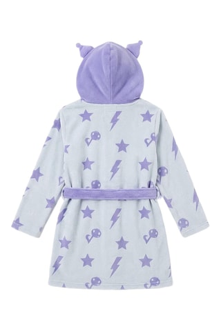 Badjas met Capuchon Kuromi Hello Kitty Sanrio - Blauw