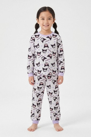 Pyjama Kuromi Hello Kitty Sanrio - Blauw