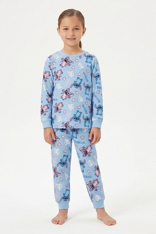 Pyjama Stitch en Angel Lilo en Stitch Disney - Blauw