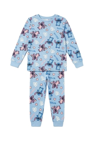 Pyjama Stitch en Angel Lilo en Stitch Disney - Blauw