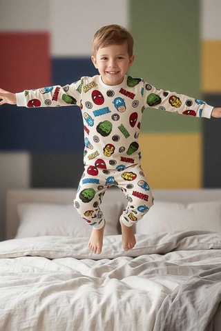 Pyjama Avengers Marvel - Beige