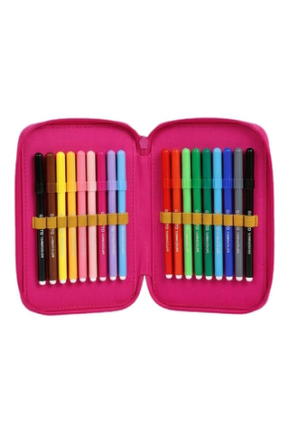 Astuccio Hello Kitty e i suoi amici Sanrio - 44 pezzi - Rosa