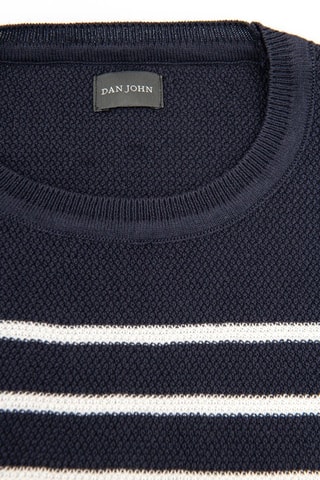 Trui - Wit en blauw