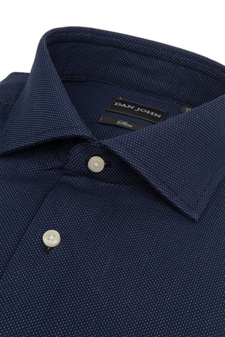 Blouse - Wit en blauw