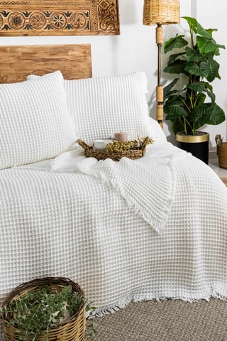Set copriletto Norah - Crema