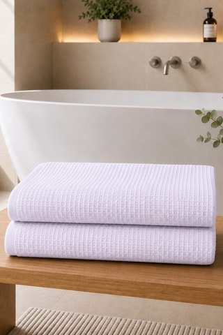 2 toallas de baño - Lila