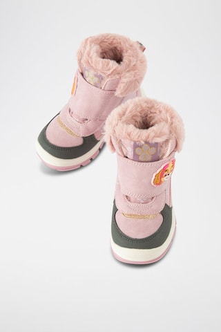Bottines fourrées Stella Pat’ Patrouille - Rose poudré