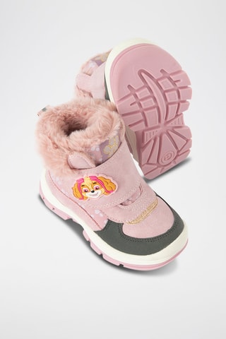Bottines fourrées Stella Pat’ Patrouille - Rose poudré