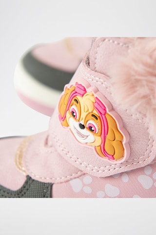 Bottines fourrées Stella Pat’ Patrouille - Rose poudré
