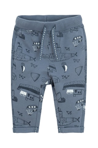 Pantalon - Bleu-gris