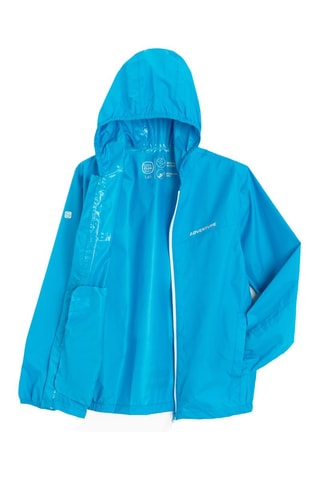 Veste à capuche -  Bleu clair