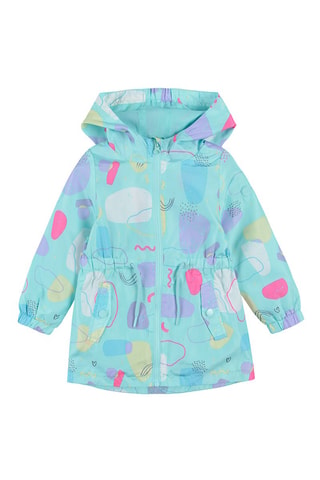 Parka à capuche - Turquoise