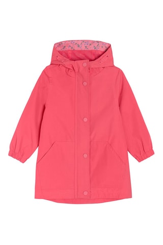 Parka à capuche Rose