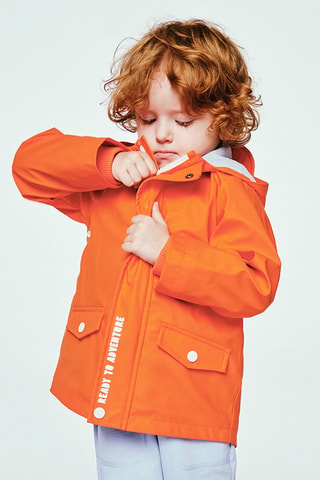 Parka à capuche - Orange