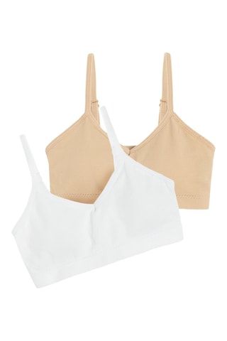 2 brassières - Beige
