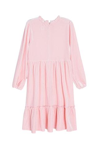 Robe en velours - Rose