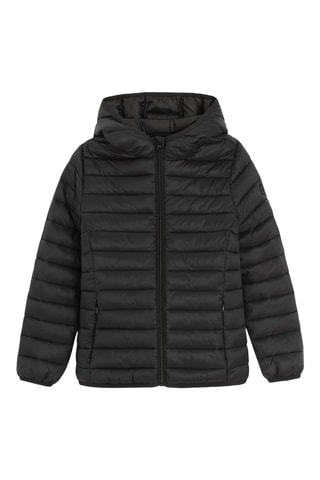 Doudoune à capuche - Noir