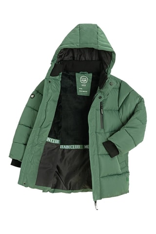 Doudoune à capuche - Vert