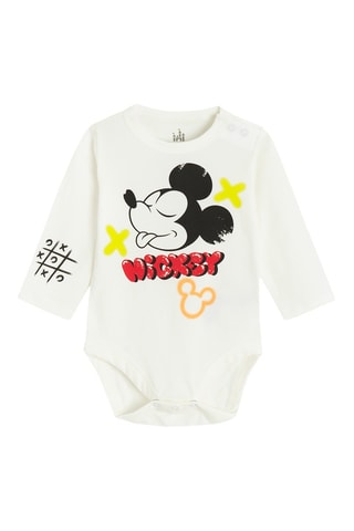 2 bodys Mickey Disney - Blanc