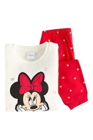 Pyjama Minnie Disney - Blanc et rouge