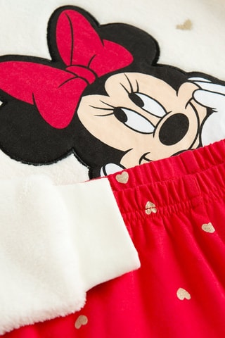 Pyjama Minnie Disney - Blanc et rouge
