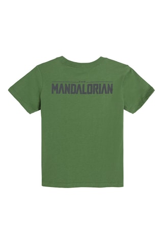 T-shirt Grogu e Boba Fett The Mandalorian Star Wars - Verde scuro