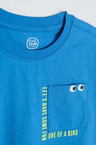 T-shirt - Blu elettrico melange