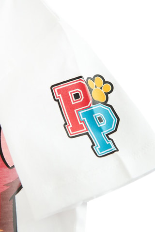 T-shirt Chase Paw Patrol - Bianco