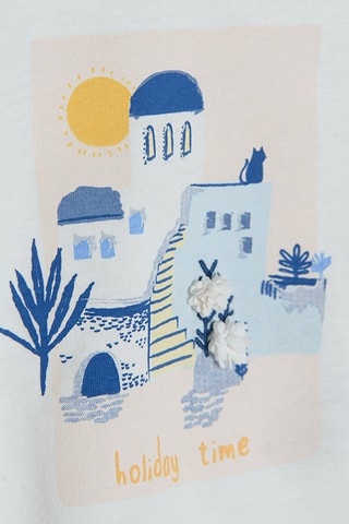 T-shirt - Ecrù