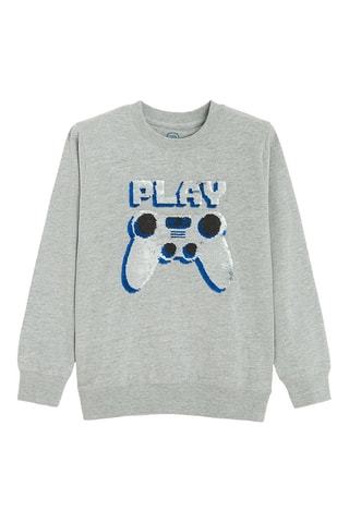 Sweat - Gris chiné