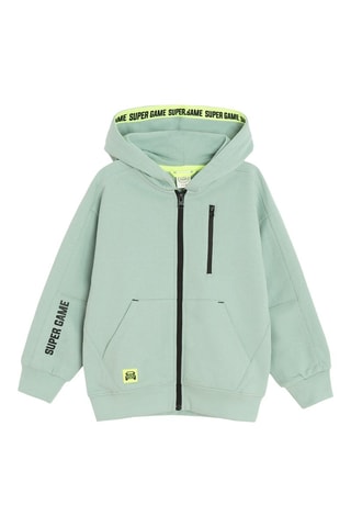 Sweat à capuche - Vert d’eau
