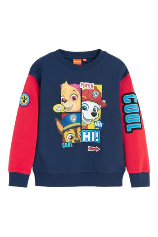 Sweat Pat’ Patrouille - Bleu marine et rouge