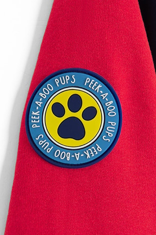Sweat Pat’ Patrouille - Bleu marine et rouge
