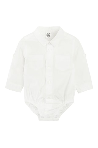 Body-chemise - Blanc