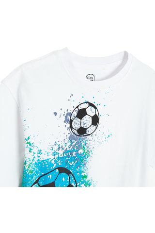 T-shirt et short - Blanc et noir