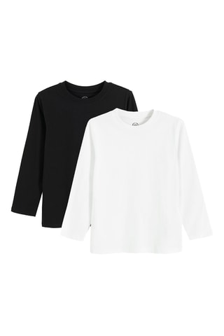 2 t-shirts - Noir et blanc