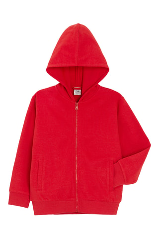 Sweat à capuche - Rouge