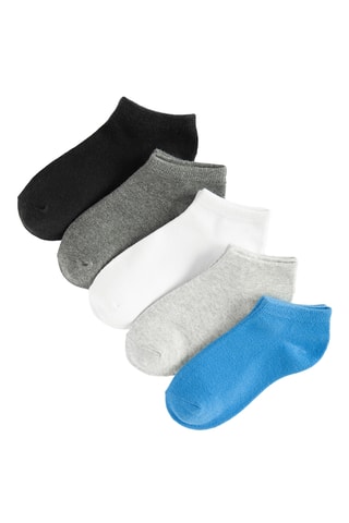 5 paires de chaussettes - Noir et gris