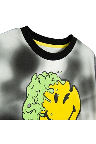 T-shirt Smiley - Noir