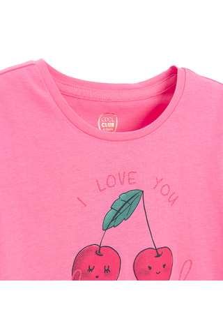T-shirt - Corail