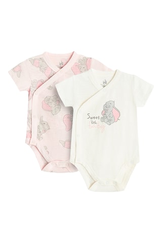 2 bodys - Gris et corail