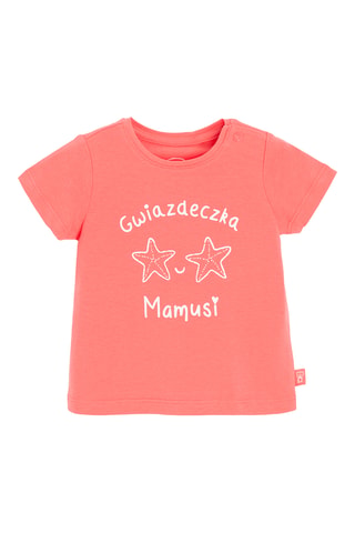 T-shirt - Corail