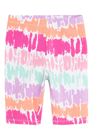 Legging tie and dye - Blanc et violet