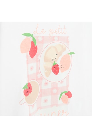 2 t-shirts - Rose et blanc