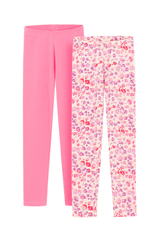 2 leggings - Rose