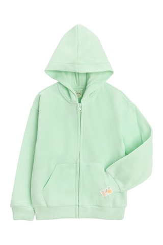 Sweat à capuche - Vert clair