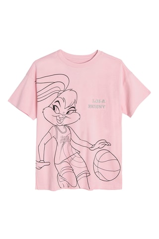 T-shirt Lola Bunny Looney Tunes - Rose