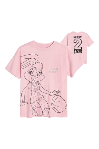 T-shirt Lola Bunny Looney Tunes - Rose