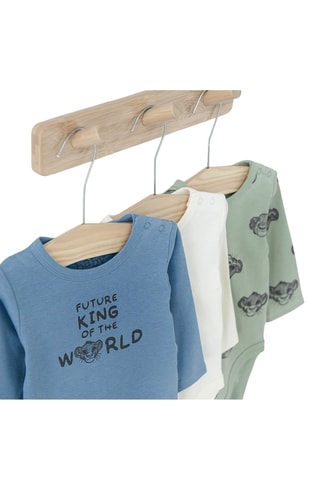3 bodys - Bleu marine et blanc