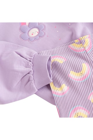 Sweat et pantalon - Violet